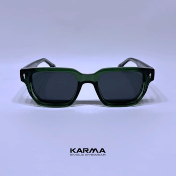 KARMA TRANSPARENT GREEN/BLACK
