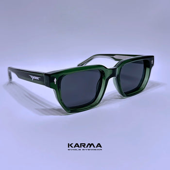 KARMA TRANSPARENT GREEN/BLACK