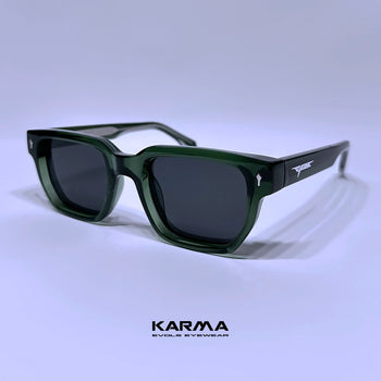 KARMA TRANSPARENT GREEN/BLACK