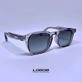 LOGOS LIGHT PURPLE/GRADIENT GREY