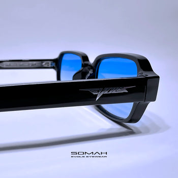 SOMAH BLACK/GRADIENT BLUE