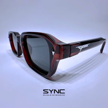 SYNC TRANSPARENT BROWN/BLACK