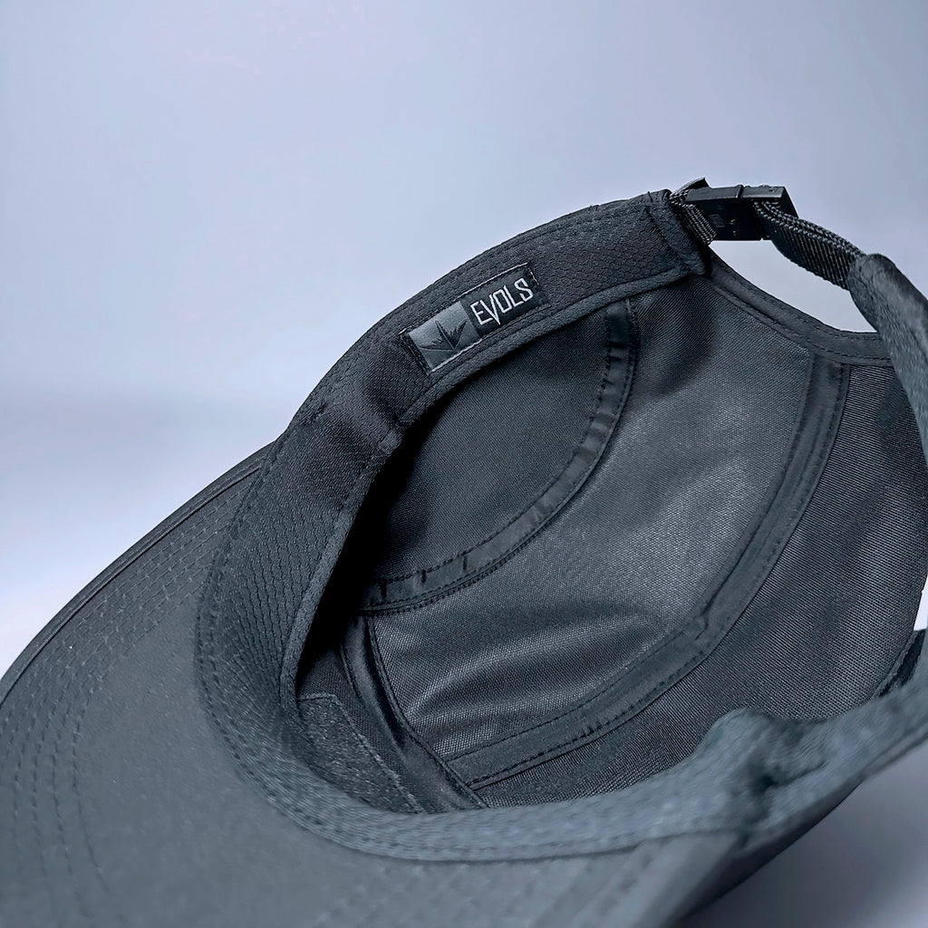 BONÉ 5PANEL EVOLS BLACK/GREY - Evols 5