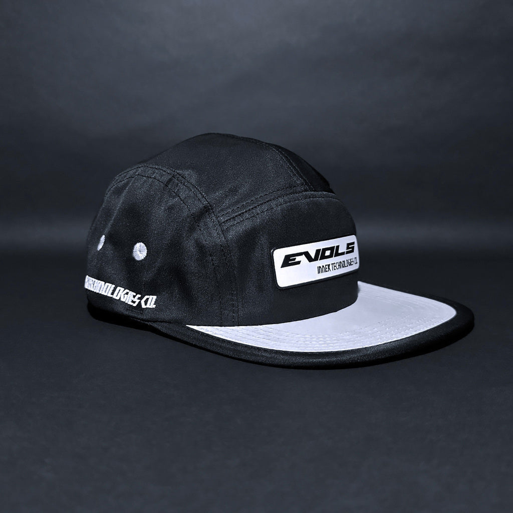 BONÉ 5PANEL EVOLS INNER TECHNOLOGIES BLACK/WHITE - Evols 2
