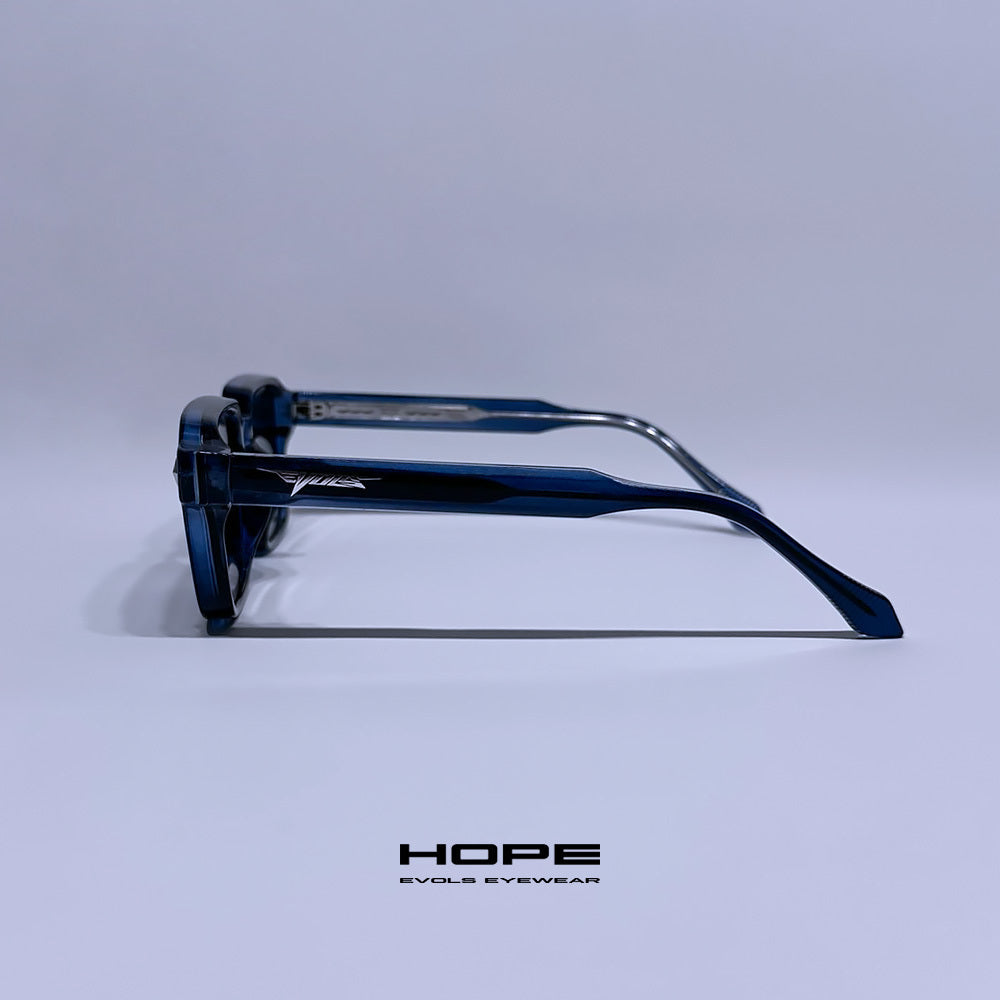 HOPE TRANSPARENT BLUE/BLACK - Evols 6