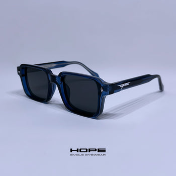 HOPE TRANSPARENT BLUE/BLACK - Evols 4