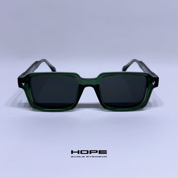 HOPE TRANSPARENT GREEN/BLACK - Evols 1