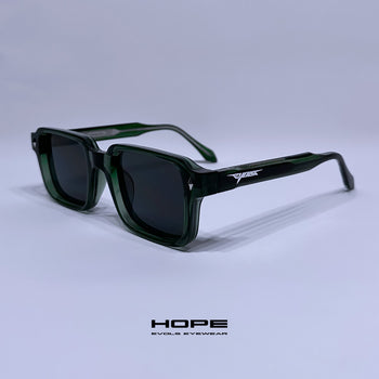 HOPE TRANSPARENT GREEN/BLACK - Evols 4