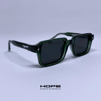 HOPE TRANSPARENT GREEN/BLACK - Evols 3