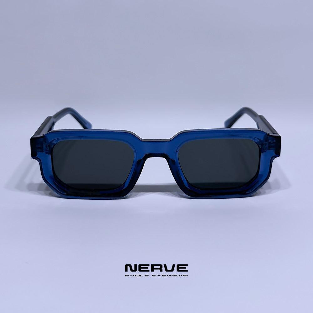 NERVE TRANSPARENT BLUE/BLACK - Evols 1