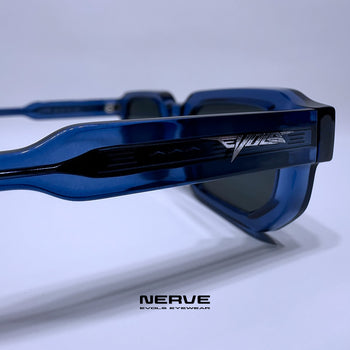 NERVE TRANSPARENT BLUE/BLACK - Evols 5