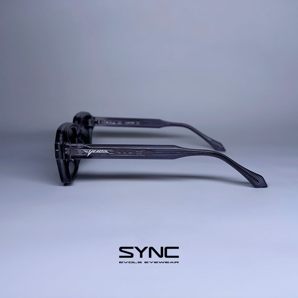 SYNC TRANSPARENT PURPLE/BLACK - Evols 7