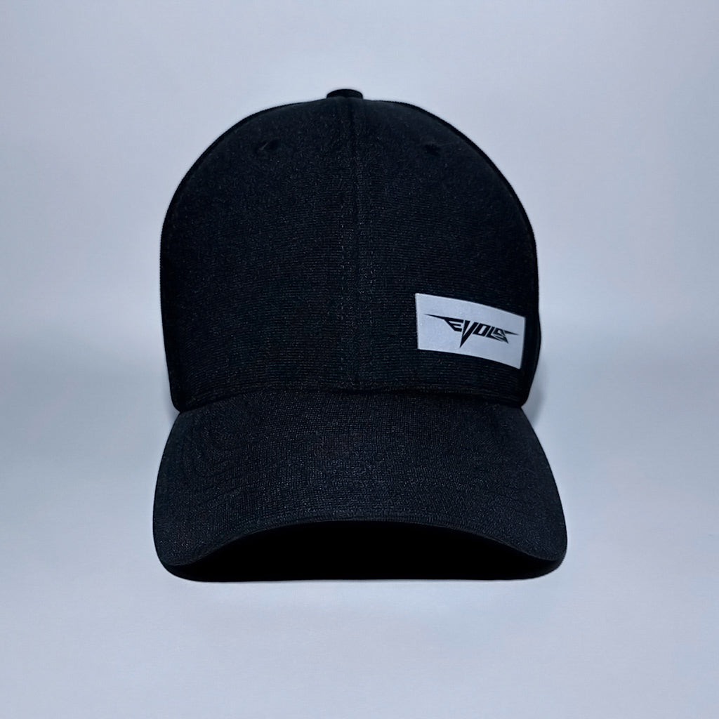 BONÉ FLEXFIT EVOLS BLACK REFLECTIVE - Evols 7