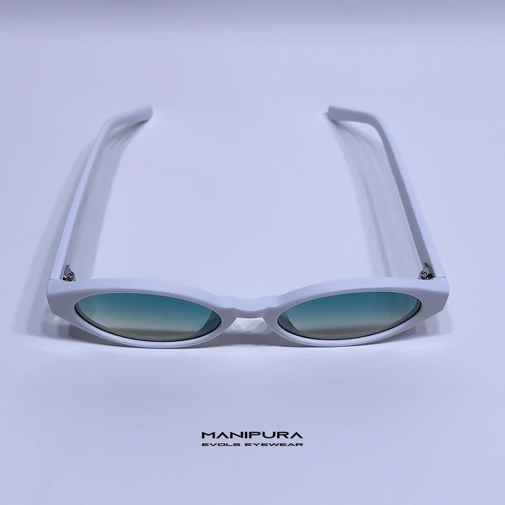 MANIPURA WHITE/GRADIENT GREEN YELLOW - Evols 6