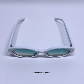 MANIPURA WHITE/GRADIENT GREEN YELLOW - Evols 6