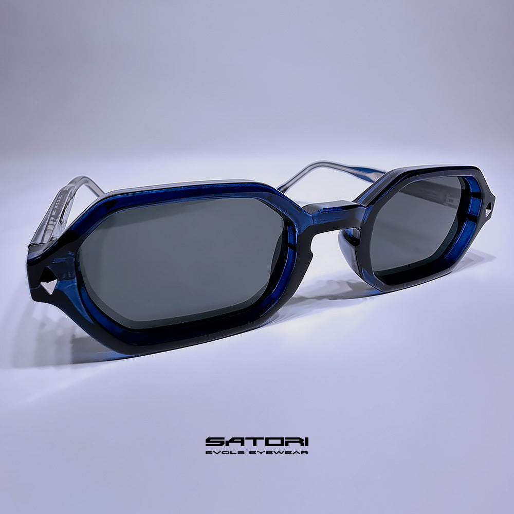 SATORI TRANSPARENT BLUE/BLACK - Evols 2