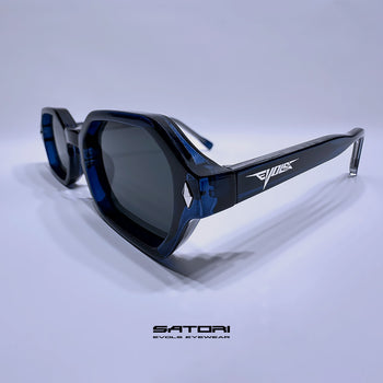 SATORI TRANSPARENT BLUE/BLACK - Evols 3