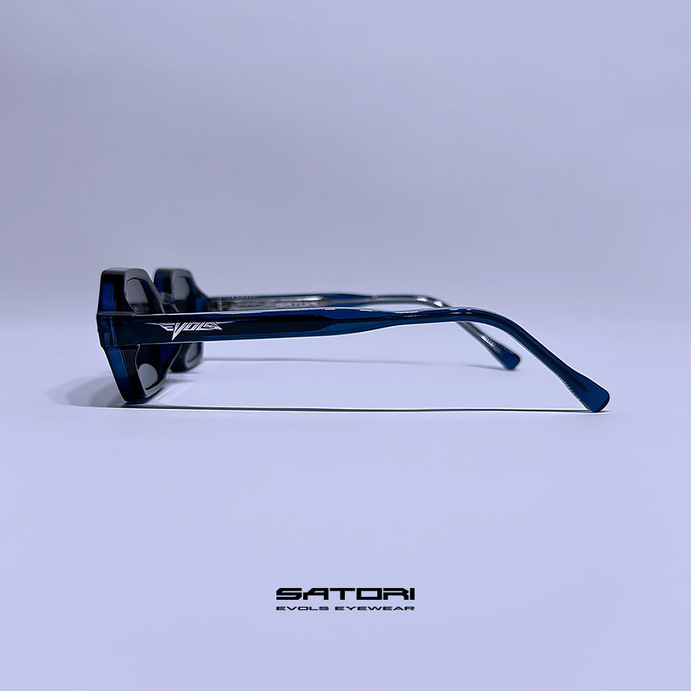 SATORI TRANSPARENT BLUE/BLACK - Evols 7