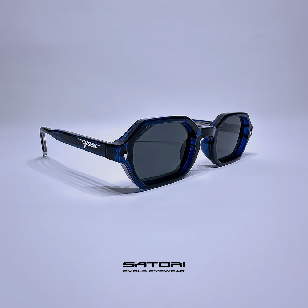 SATORI TRANSPARENT BLUE/BLACK - Evols 4