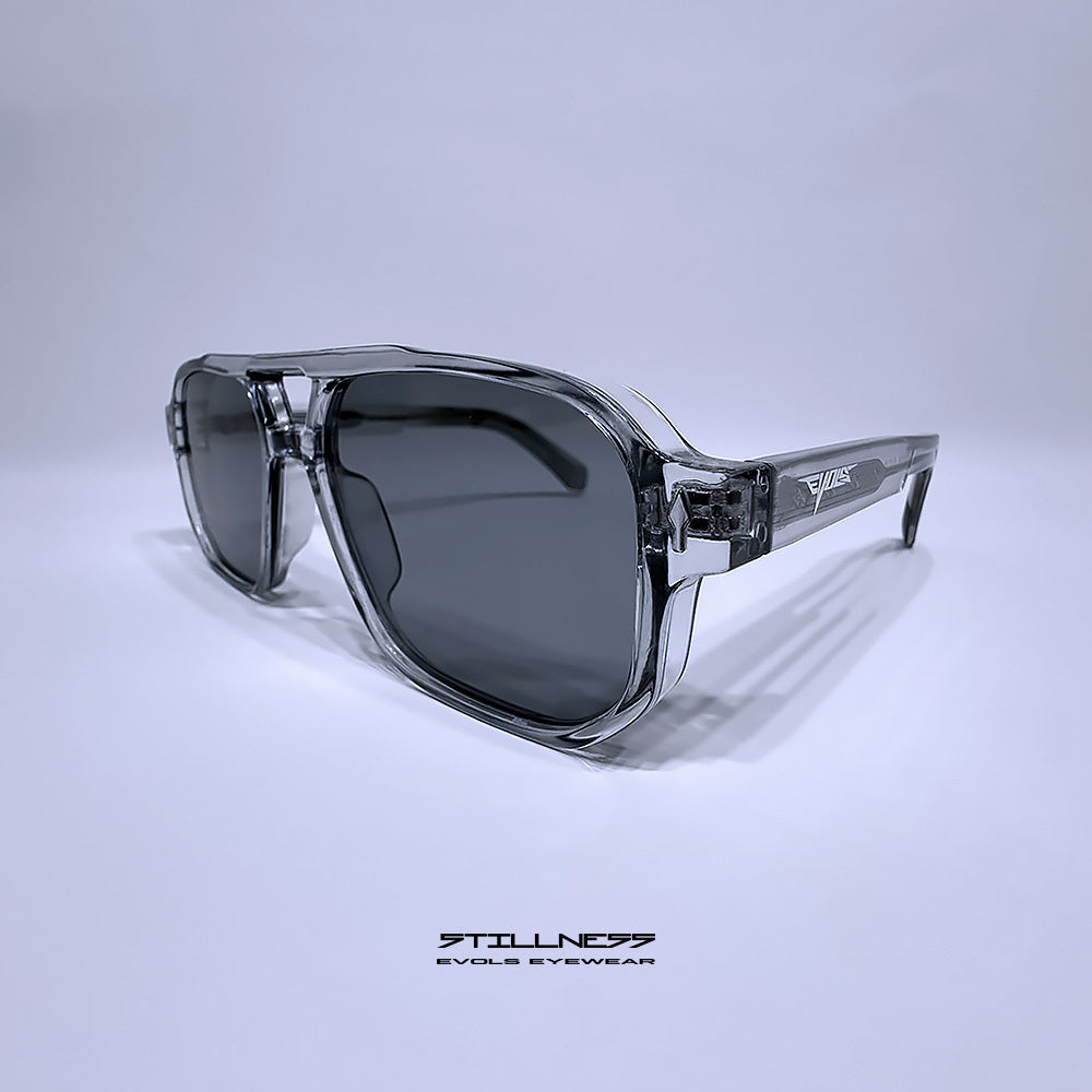 STILLNESS TRANSPARENT GREY/BLACK - Evols 2