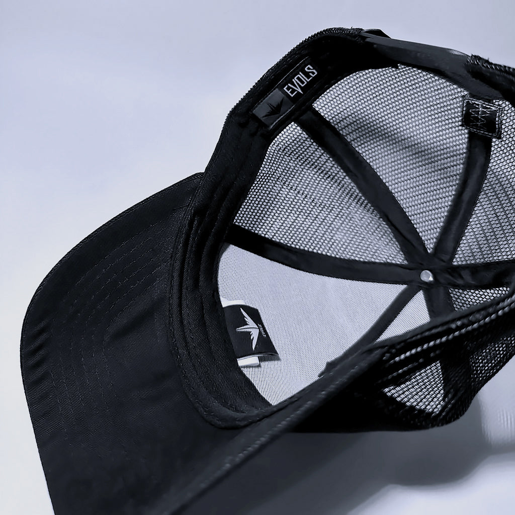 BONÉ TRUCKER EVOLS BLACK - Evols 7